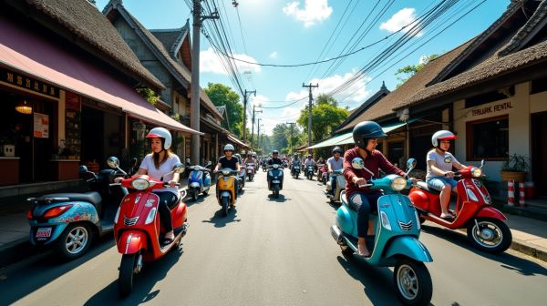 Les meilleures options pour louer un scooter à Bali